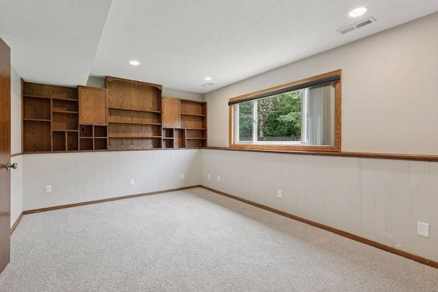 4552 131st St, Savage, MN 55378 - carpeted spare room featuring recessed lighting and wainscoting
