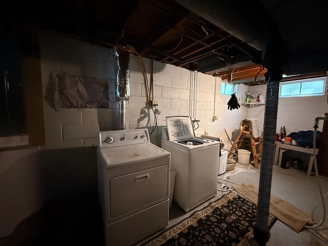 1202 4th St, Montevideo, MN 56265 - washroom with independent washer and dryer