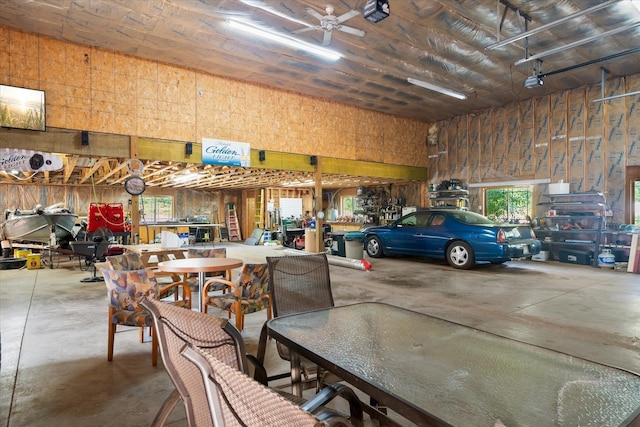 2630 320th St, Cushing, WI 54006 - garage featuring a garage door opener