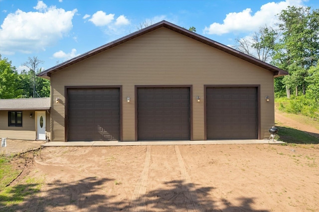 2630 320th St, Cushing, WI 54006 - view of detached garage