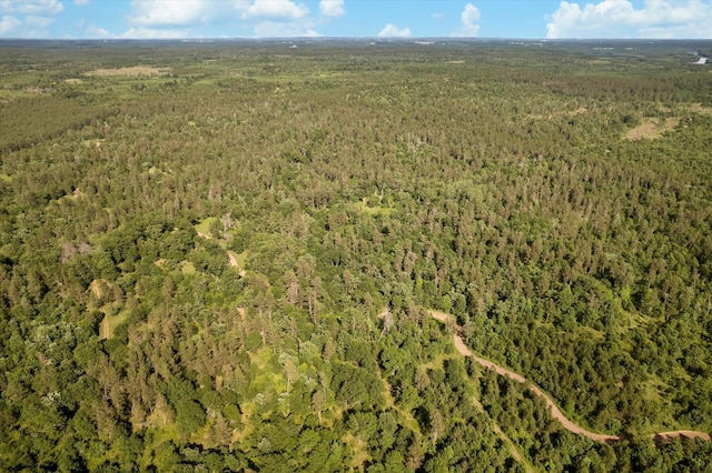 2630 320th St, Cushing, WI 54006 - aerial view of property and surrounding area featuring a forest