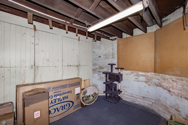 320 Elm St, Crookston, MN 56716 - view of unfinished basement