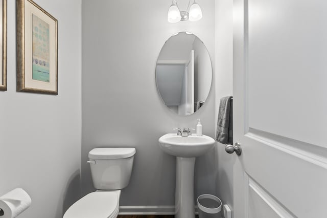 7558 Woods Edge Blvd, Lino Lakes, MN 55014 - bathroom featuring toilet and a sink