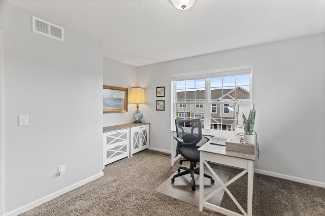 7558 Woods Edge Blvd, Lino Lakes, MN 55014 - office space with carpet floors and a textured ceiling