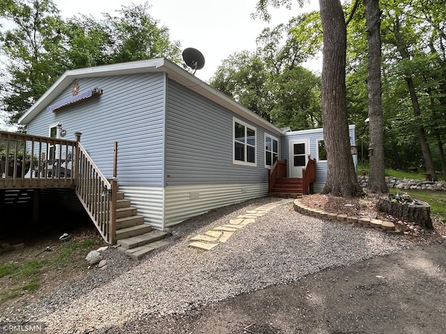 13648 Campfire Cir, South Haven, MN 55382 - view of home's exterior with a deck