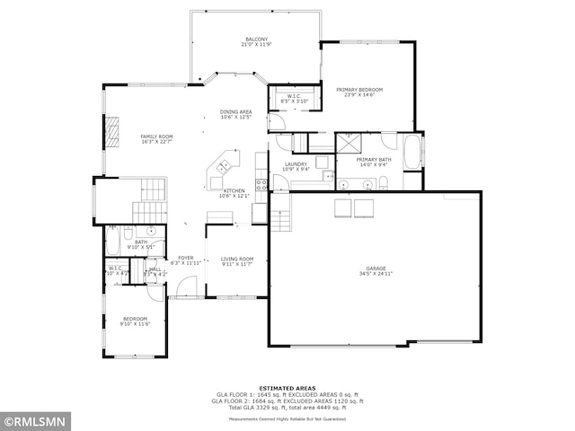 6831 Centerville Rd, Centerville, MN 55038 - view of home floor plan