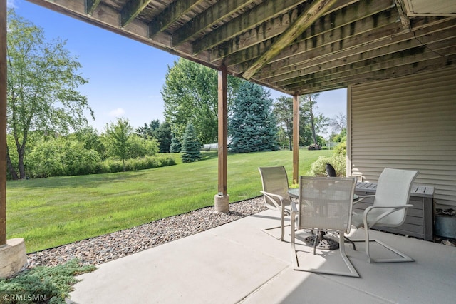 6831 Centerville Rd, Centerville, MN 55038 - view of patio with outdoor dining area