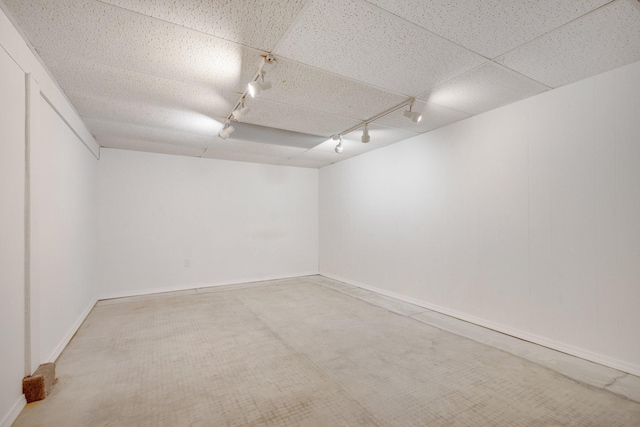 124 Willow Dr SW, Saint Michael, MN 55376 - unfurnished room featuring track lighting and carpet