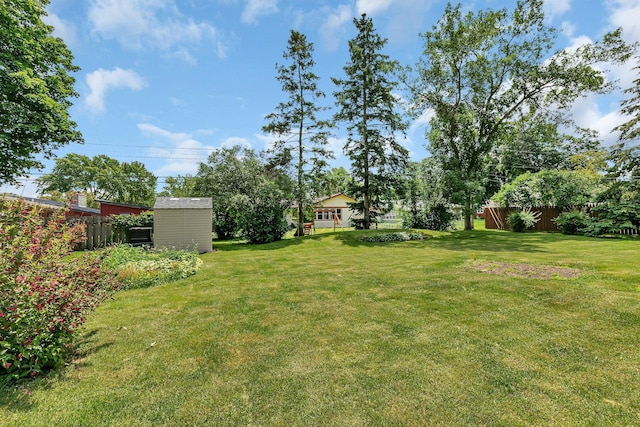 1044 Borgert Ave, Saint Cloud, MN 56303 - view of yard with a shed