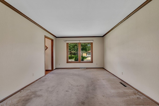 1044 Borgert Ave, Saint Cloud, MN 56303 - carpeted spare room with ornamental molding and baseboards