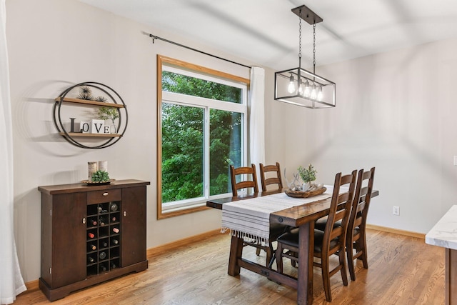 2061 Langston Ln NE, Saint Michael, MN 55376 - dining space featuring light wood finished floors