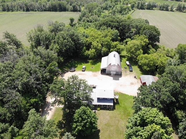 14717 State 210, Stowe Prairie Twp, MN 56453 - aerial view of sparsely populated area