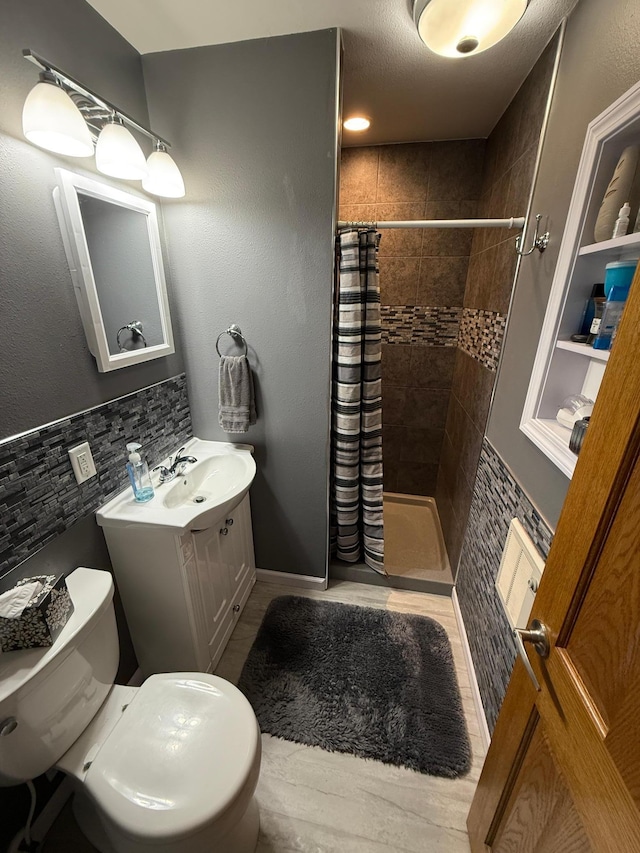 411 Vernon Ave, Morgan, MN 56266 - full bath featuring vanity and a stall shower