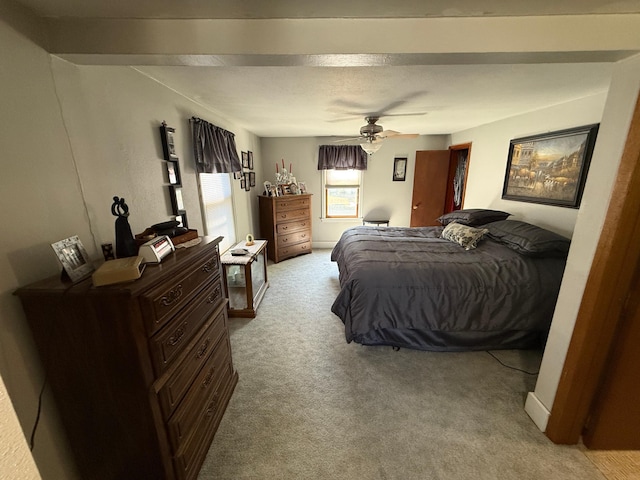 411 Vernon Ave, Morgan, MN 56266 - carpeted bedroom with a ceiling fan