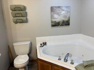 1129 Willow Trl, Farmington, MN 55024 - bathroom with a whirlpool tub and toilet