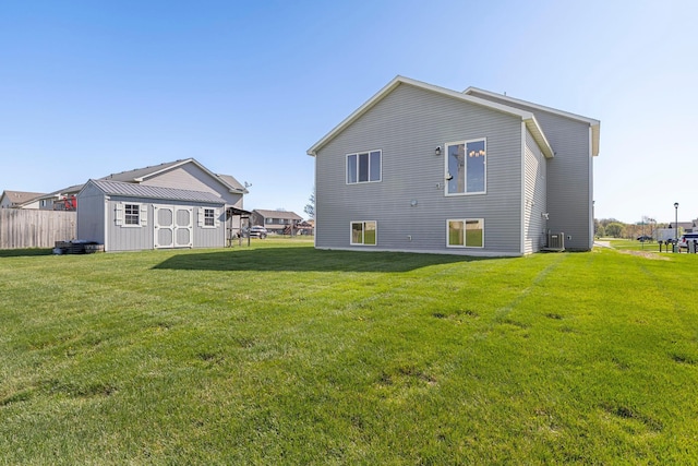 1101 8th Ave SW, Isanti, MN 55040 - back of property with a storage shed