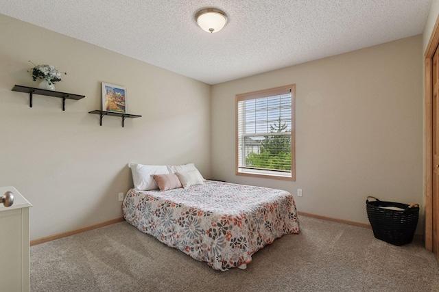 8356 Townsend Dr, Eden Prairie, MN 55344 - carpeted bedroom featuring a textured ceiling and baseboards