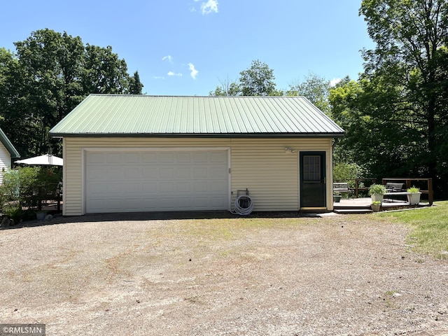 37452 Deer St, Aitkin, MN 56431 - view of detached garage