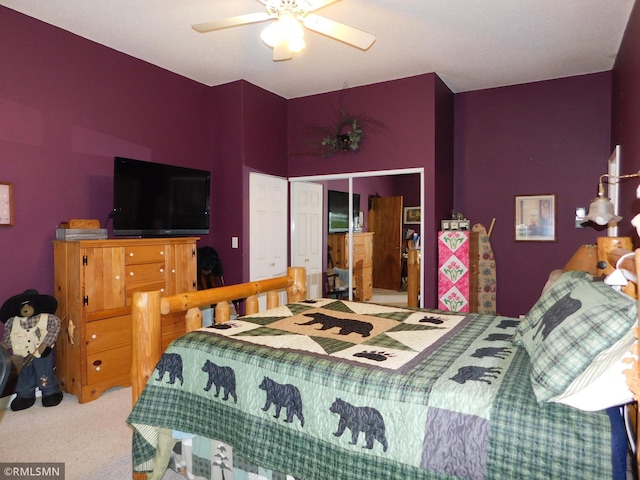 37452 Deer St, Aitkin, MN 56431 - bedroom with carpet flooring and ceiling fan