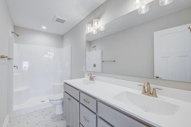 2885 Trinity Dr, Shakopee, MN 55379 - full bathroom with a shower and double vanity