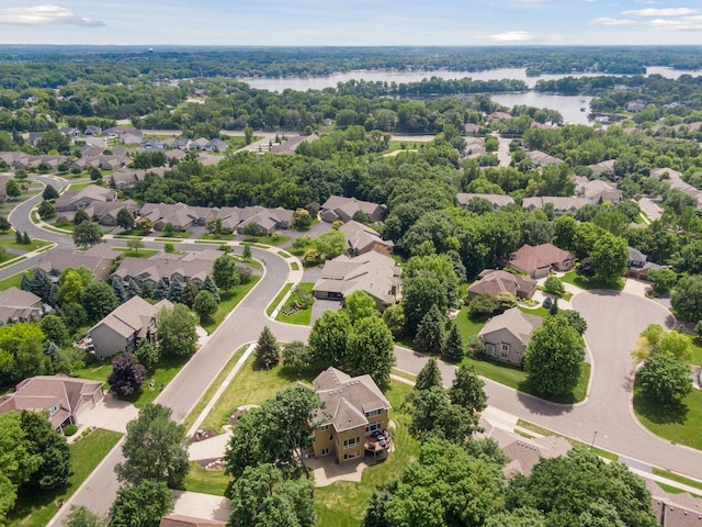 15208 Fairway Heights Rd NW, Prior Lake, MN 55372 - aerial perspective of suburban area featuring a nearby body of water