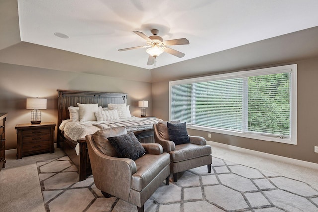 15208 Fairway Heights Rd NW, Prior Lake, MN 55372 - carpeted bedroom with a ceiling fan and baseboards