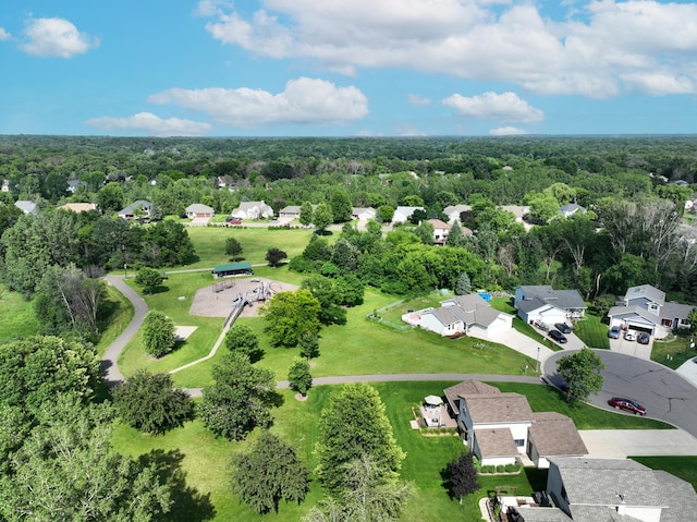 4619 Heather Way N, Oakdale, MN 55128 - aerial view of property's location featuring nearby suburban area