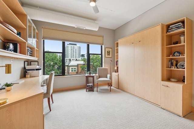 150 2nd St NE Unit B302, Minneapolis, MN 55413 - office space featuring light colored carpet and a ceiling fan