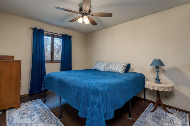 301 Nottingham Ct, North Mankato, MN 56003 - bedroom with wood finished floors and ceiling fan