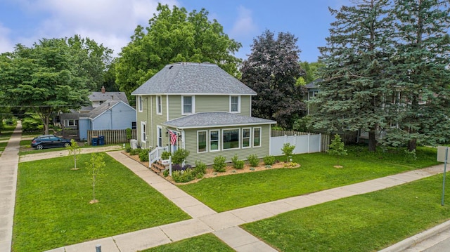 701 3rd St W, Northfield, MN 55057 - view of front facade featuring roof with shingles