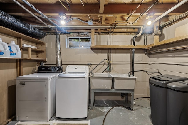 11542 Xavis St NW, Coon Rapids, MN 55433 - laundry area featuring washer and clothes dryer