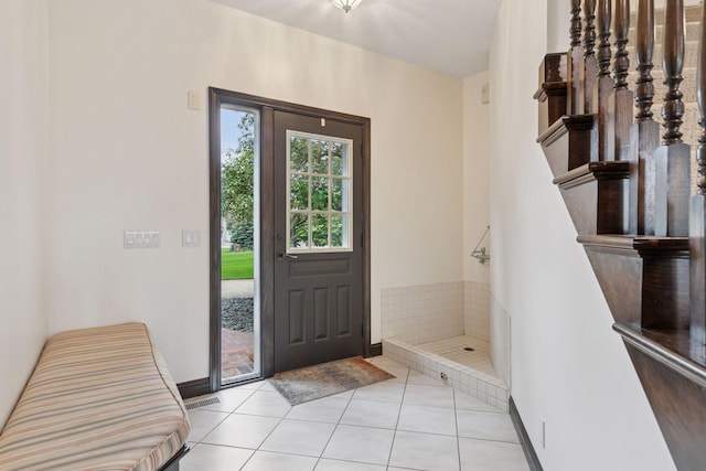 10 Apple Orchard Ct, Dellwood, MN 55110 - entrance foyer with light tile patterned flooring and baseboards