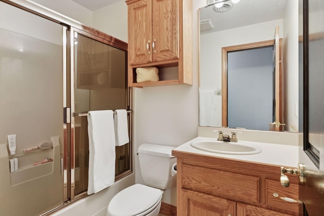 10 Apple Orchard Ct, Dellwood, MN 55110 - full bathroom with bath / shower combo with glass door and vanity