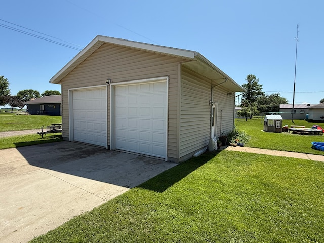 122 3rd St E, Morgan, MN 56266 - view of detached garage