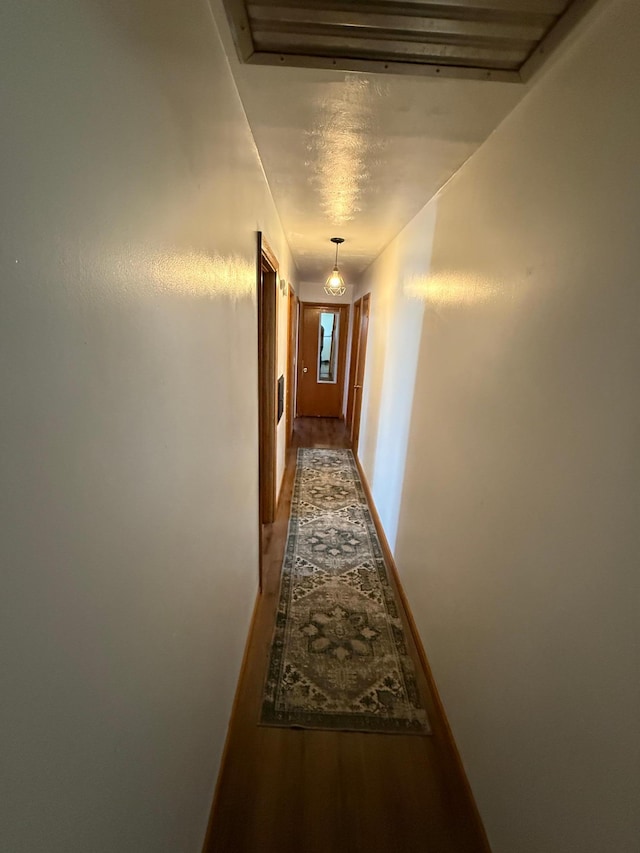 122 3rd St E, Morgan, MN 56266 - corridor featuring light wood-style flooring