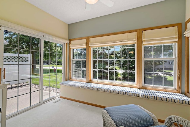 1112 Iris Dr, White Bear Twp, MN 55127 - sunroom with carpet floors and plenty of natural light