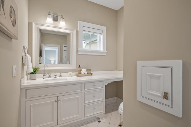 18901 Brookwood Rd, Prior Lake, MN 55372 - bathroom featuring vanity and tile patterned flooring