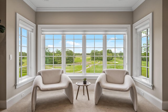18901 Brookwood Rd, Prior Lake, MN 55372 - sunroom featuring healthy amount of natural light, golf course view, and french doors