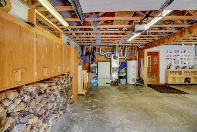 28395 Far N Dr, Nevis, MN 56467 - below grade area featuring water heater