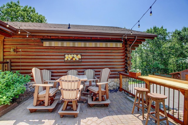 28395 Far N Dr, Nevis, MN 56467 - view of patio / terrace