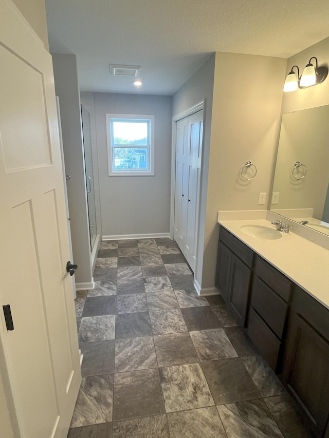3790 Thrush St, Shakopee, MN 55379 - bathroom with vanity and a stall shower