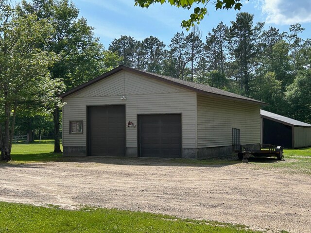 28599 Westwood Ln, Harris Twp, MN 55744 - view of detached garage