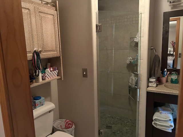 28599 Westwood Ln, Harris Twp, MN 55744 - bathroom featuring a shower stall and toilet