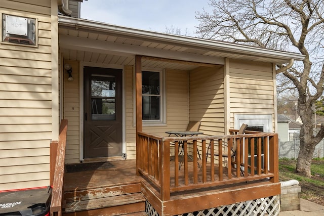 429 7th St NW, Rochester, MN 55901 - view of wooden porch