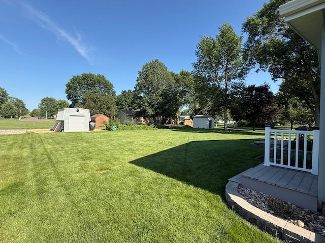 2411 Douglas St, Windom, MN 56101 - view of green lawn