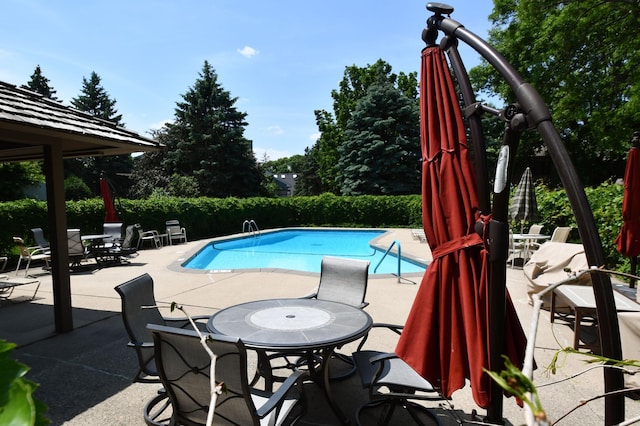 1775 Lexington Ave S Unit 26, Lilydale, MN 55118 - view of pool featuring a patio