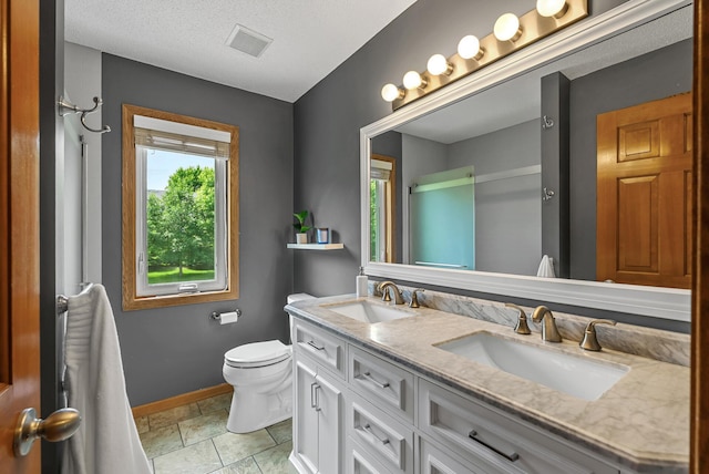 2227 Stone Creek Ln E, Chanhassen, MN 55317 - bathroom with double vanity and a shower