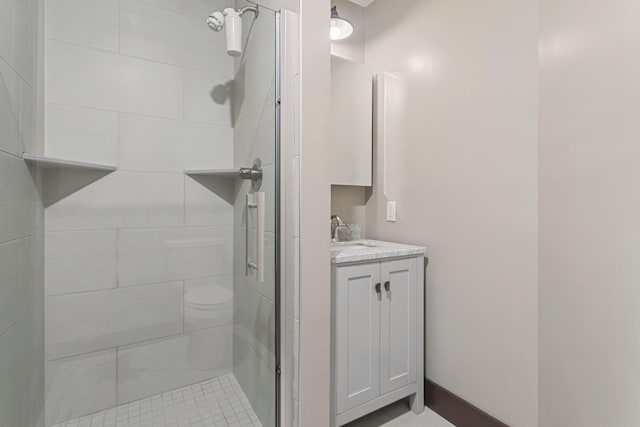 981 Bayless Ave, Saint Paul, MN 55114 - full bath featuring a stall shower and vanity