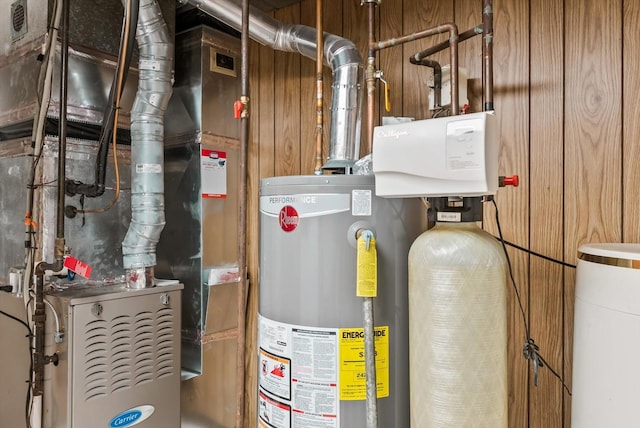 7795 Van Buren St NE, Spring Lake Park, MN 55432 - utilities with gas water heater and heating unit
