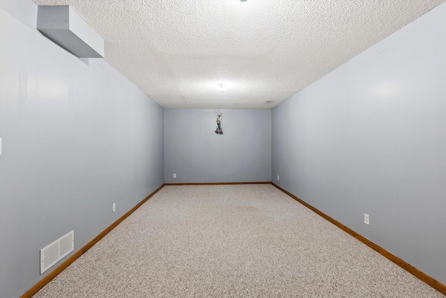 7795 Van Buren St NE, Spring Lake Park, MN 55432 - empty room with a textured ceiling and light colored carpet